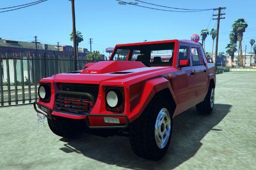 Lamborghini LM-002 (Add-on/Remplace/Extras)